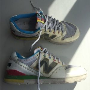 Rainbow (multicolour) New Balance 996 Sneakers